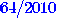 $64/2010$